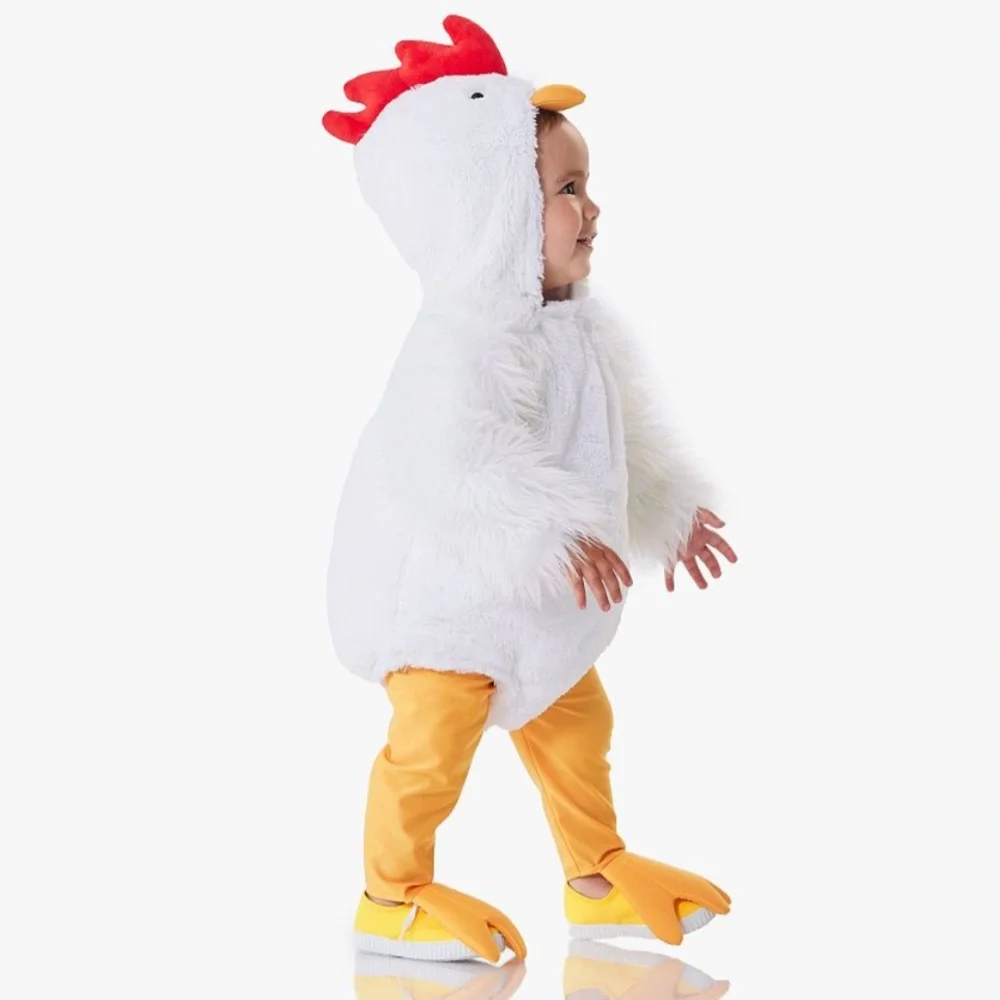 Baby Chicken Costume Halloween Fall Baby Infant Size 0-6 Months